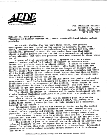 Press Release Dec 13 1993