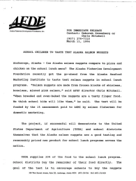 Press Release March 11 1994