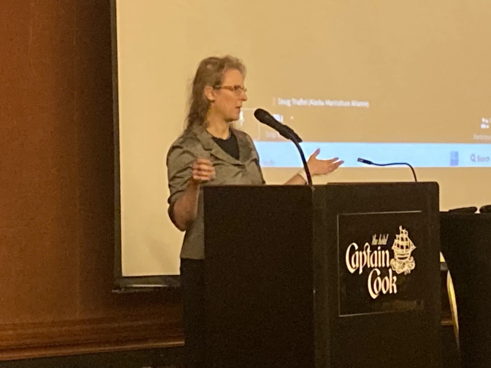 JD addressing the group