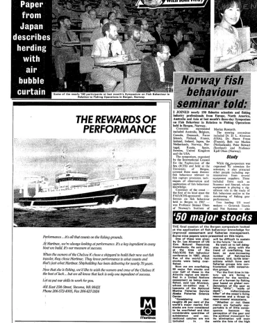 1992 Bycatch Issues Must be Tackled article Gear Talk