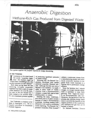 1987 Anaerobic Digestion