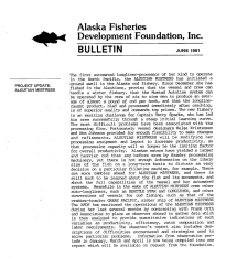 1981 Bulletin Project Update Aleutian Mistress_png
