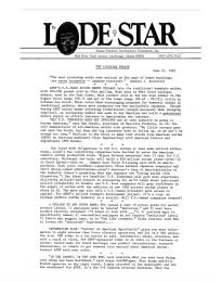 Lodestar Update June 1985
