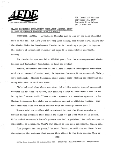 1989 Sept 26 Press Release AFDF_PNG