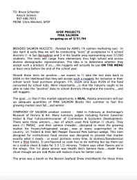 1994 Area K seiners - AFDF Projects Pink Salmon update