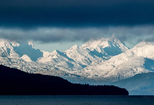 201809 Howard Kerry the Chilkat Mountains loom over fishing grounds north of Juneau-Web - Medium